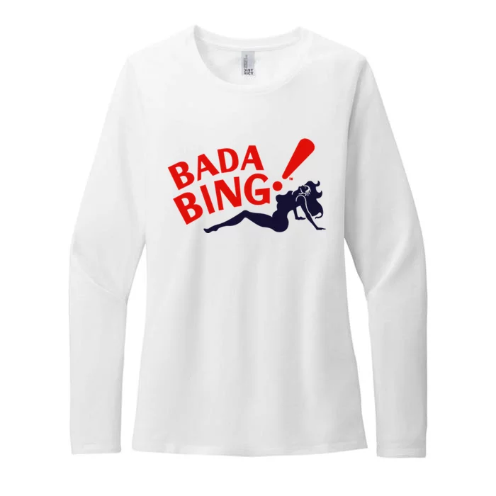 Bada Bing Womens CVC Long Sleeve Shirt