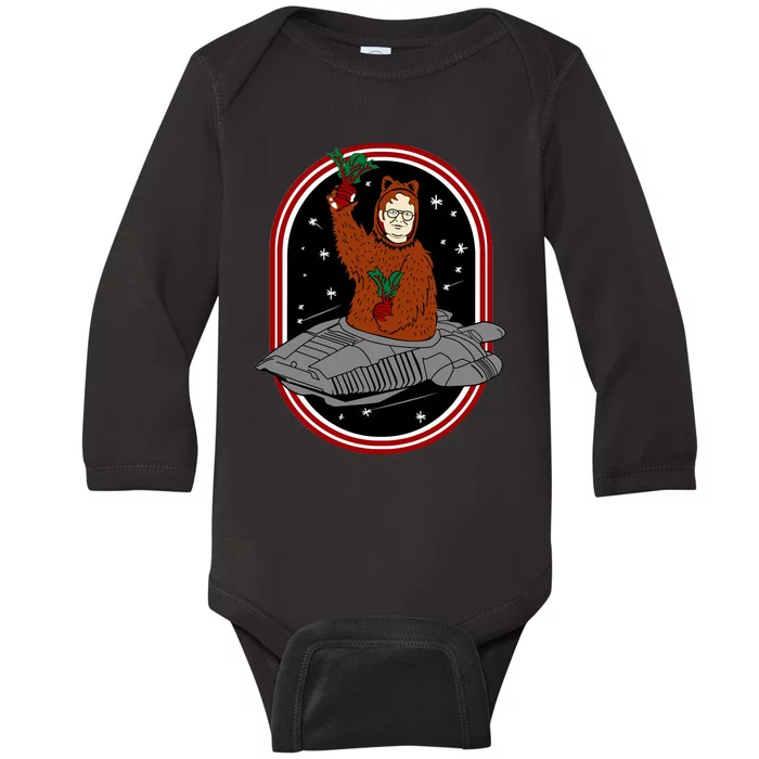 Bears Beets Battlestar Galactica Baby Long Sleeve Bodysuit