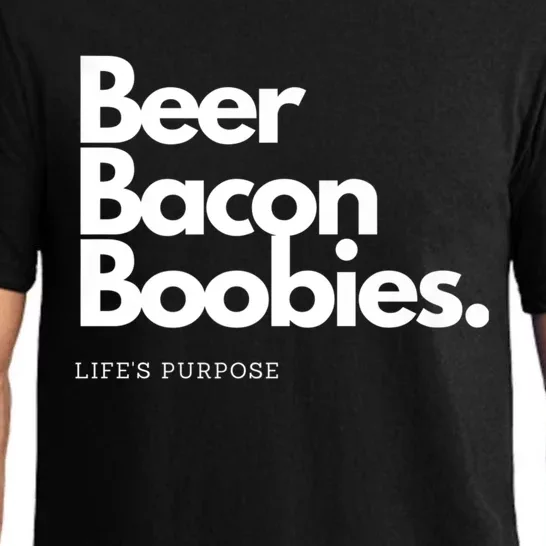 Beer Bacon Boobies Premium Pajama Set