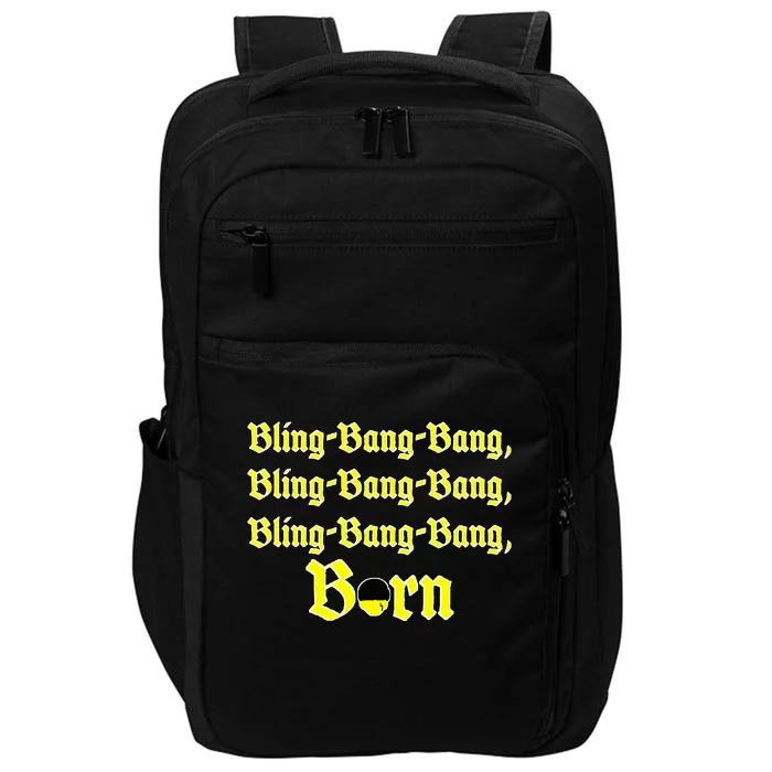 Bling Bang Bang Born Impact Tech Backpack