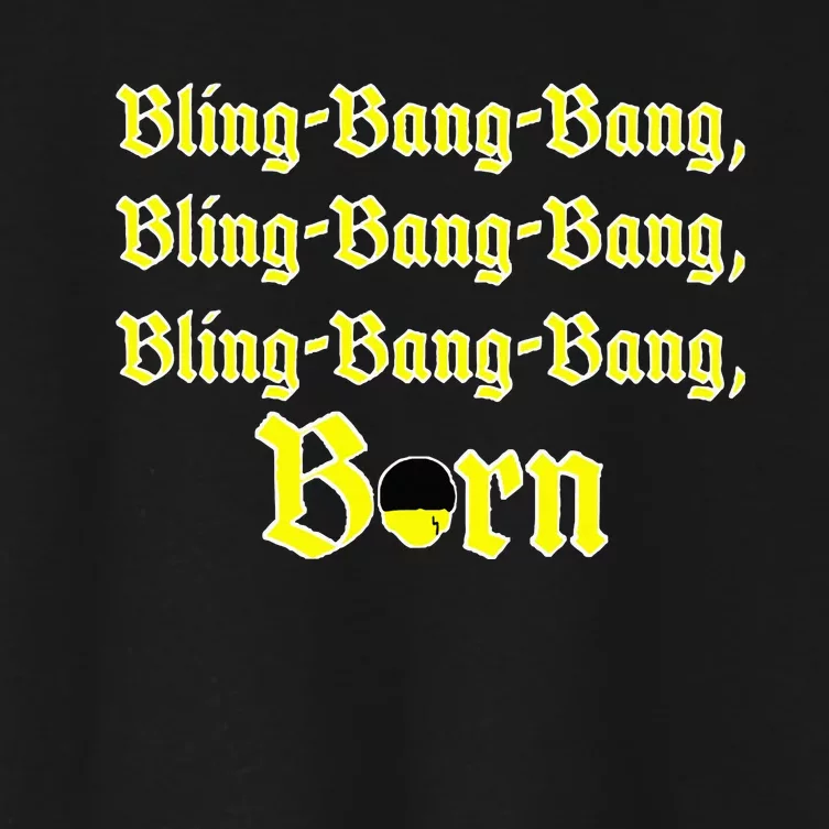 Bling Bang Bang Born Women's Crop Top Tee