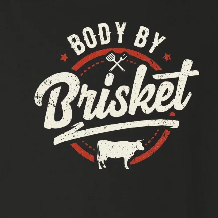 Body By Brisket Backyard Cookout BBQ Grill Toddler Long Sleeve Shirt