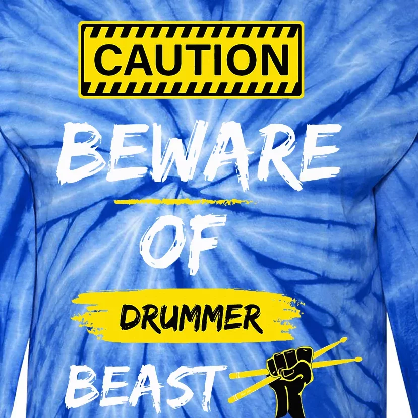 Beware Beast Tie-Dye Long Sleeve Shirt