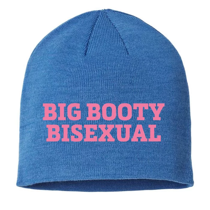 Big Booty Bisexual Lgbt Pride Month 8 1/2in Sustainable Knit Beanie