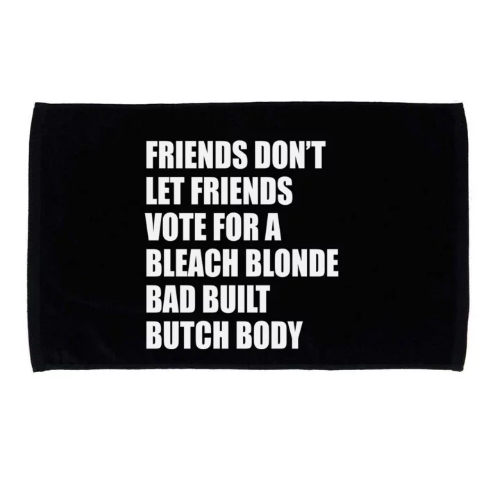 Bleach Blonde Bad Built Butch Body Microfiber Hand Towel