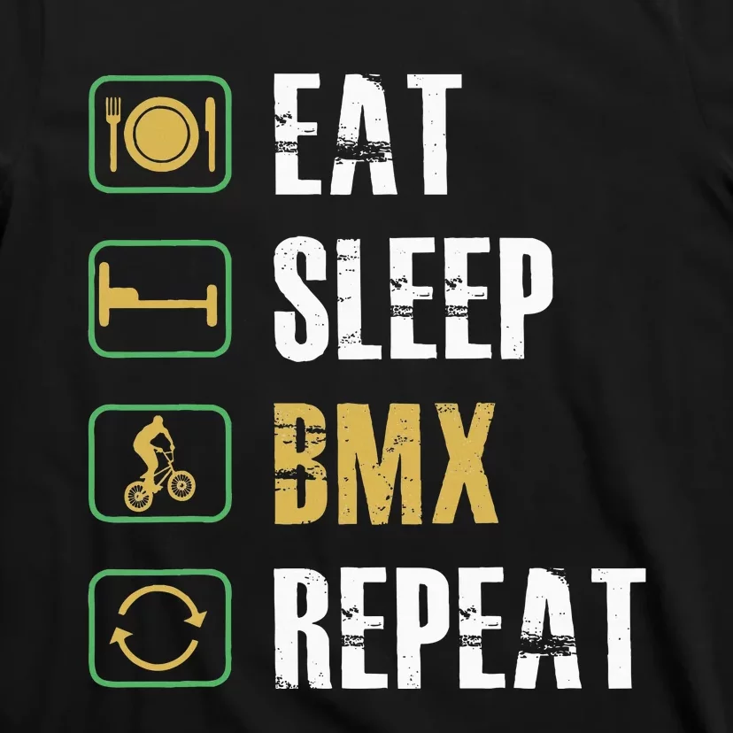 Bmx Bike Bicycle Motocross Racing Biker Rider Biking Cyclist T-Shirt