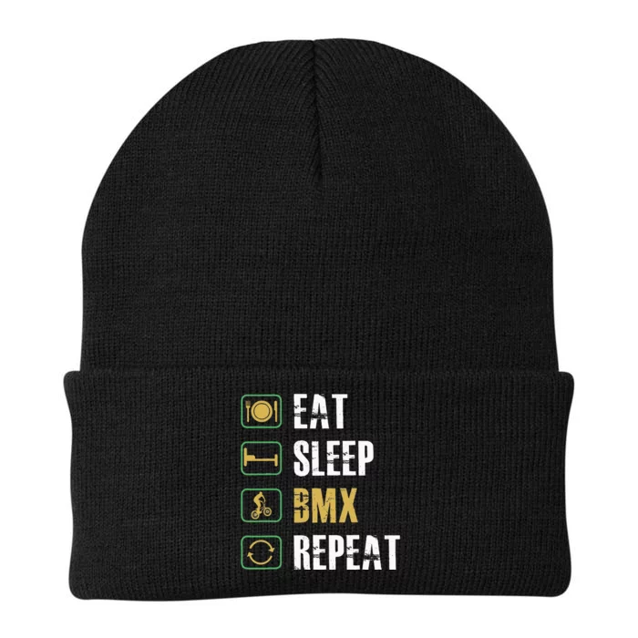 Bmx Bike Bicycle Motocross Racing Biker Rider Biking Cyclist Knit Cap Winter Beanie