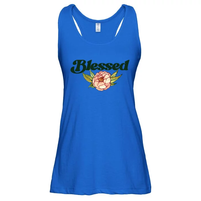 Blessed Beautiful Blessings Artwork Gift Ladies Essential Flowy Tank