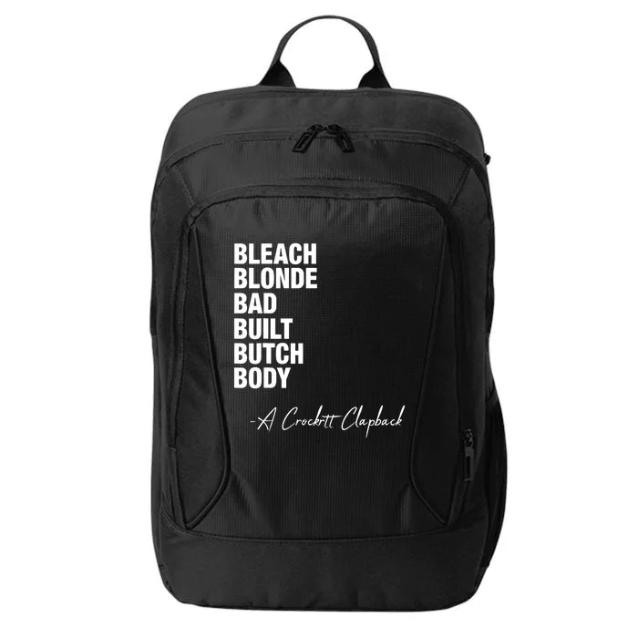 Bleach Blonde Bad Built Butch Body City Backpack