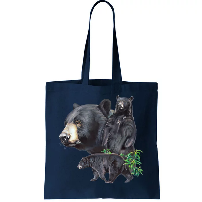 Black Bears Tote Bag