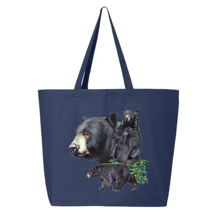 Black Bears 25L Jumbo Tote