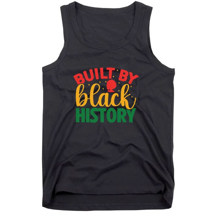 Built By Black History Month Afro Frican Pride Women Tank Top