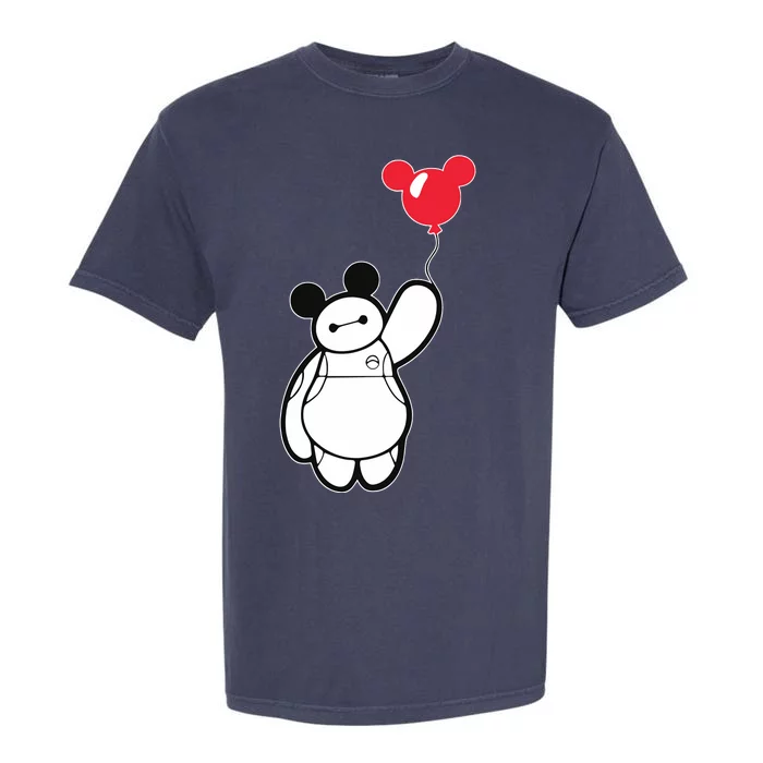 Baymax Baloon Garment-Dyed Heavyweight T-Shirt