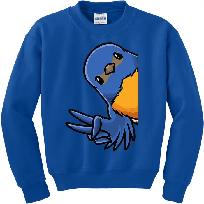 Bluebird Bird Kids Sweatshirt