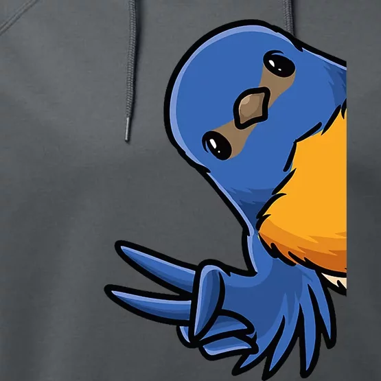 Bluebird Bird Performance Fleece Hoodie