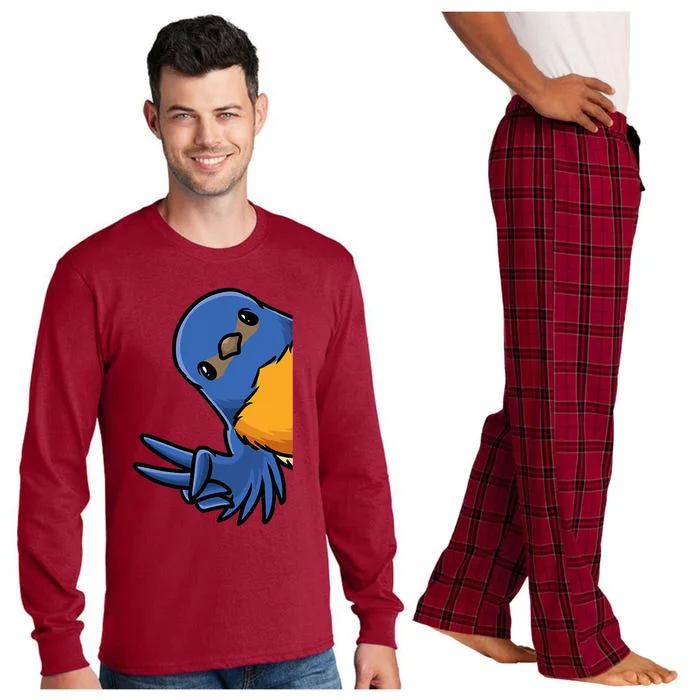 Bluebird Bird Long Sleeve Pajama Set