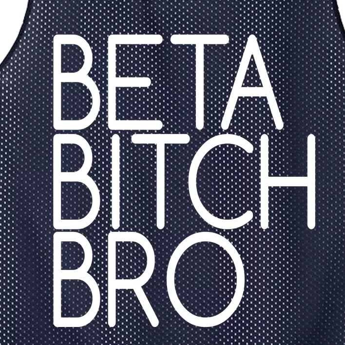 Beta Bitch Bro Mesh Reversible Basketball Jersey Tank