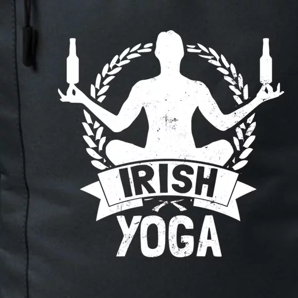 Balance Beer Bottles Design Irish Yoga Funny Gift Daily Commute Backpack