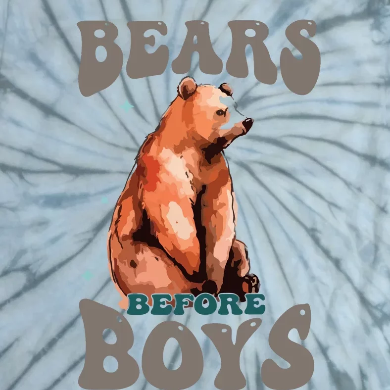 Bears Before Boy I Choose The Bear Tie-Dye T-Shirt