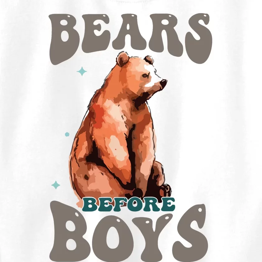 Bears Before Boy I Choose The Bear Kids Sweatshirt