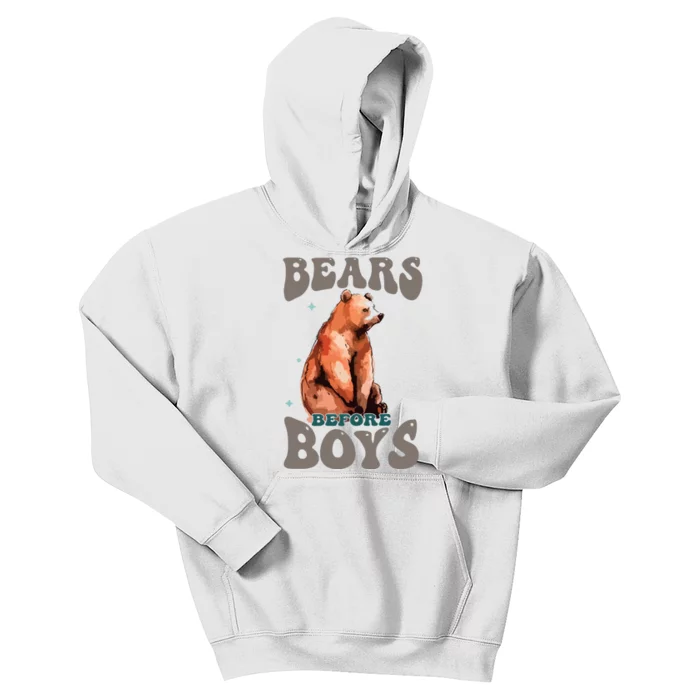 Bears Before Boy I Choose The Bear Kids Hoodie