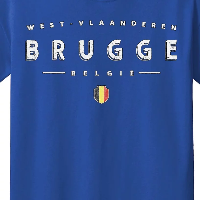 Bruges Belgium Kids T-Shirt