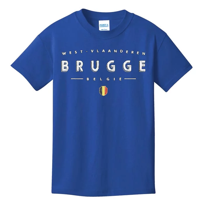 Bruges Belgium Kids T-Shirt