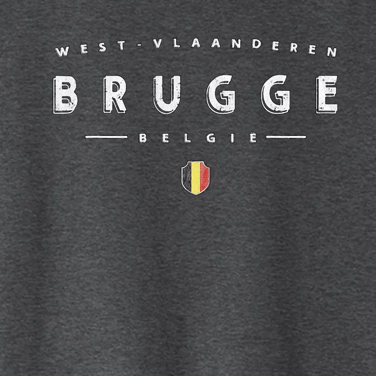 Bruges Belgium Women's Crop Top Tee