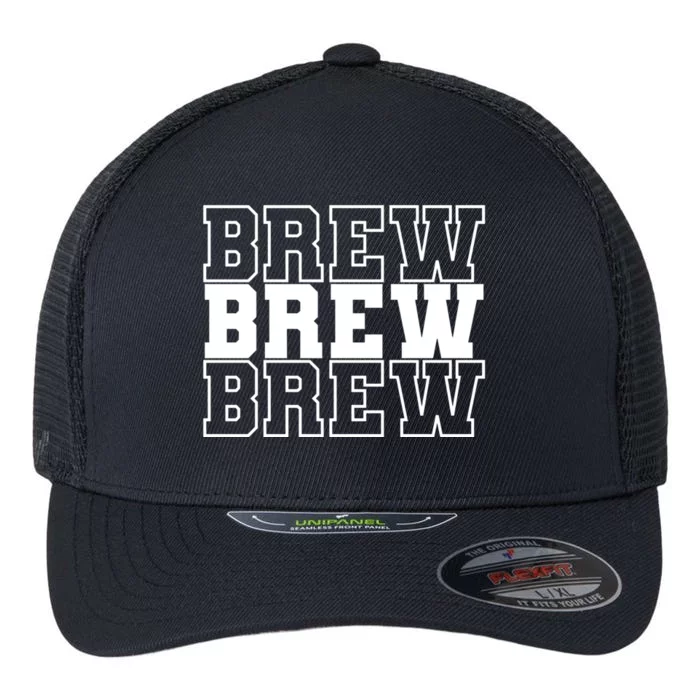 Beer Brewer Brew Your Own Beer Gift Flexfit Unipanel Trucker Cap