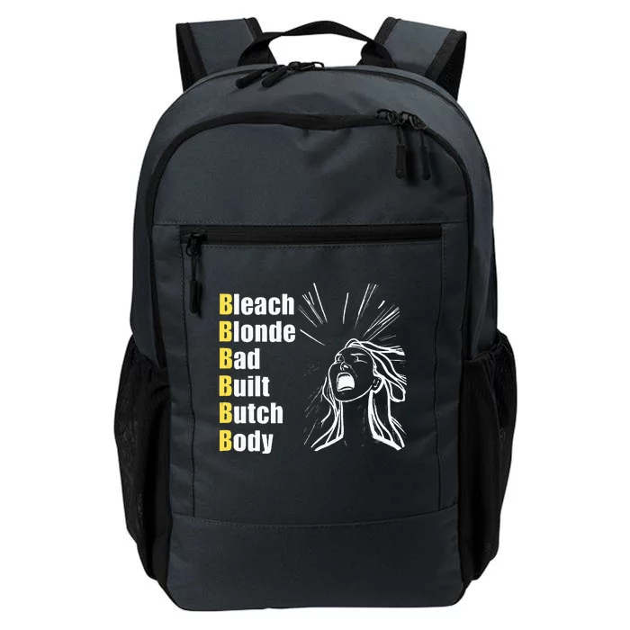 Bleach Blonde Bad Built Butch Body Daily Commute Backpack