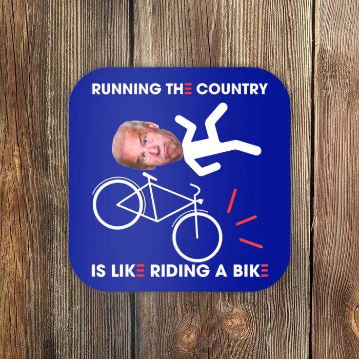 Biden Bike Bicycle Running The Country Is Like Riding A Bike Coaster