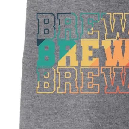 Beer Brewer Brew Your Own Beer Gift Doggie 3-End Fleece Hoodie