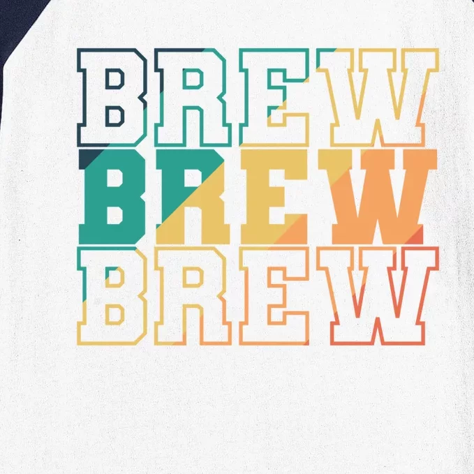 Beer Brewer Brew Your Own Beer Gift Baseball Sleeve Shirt