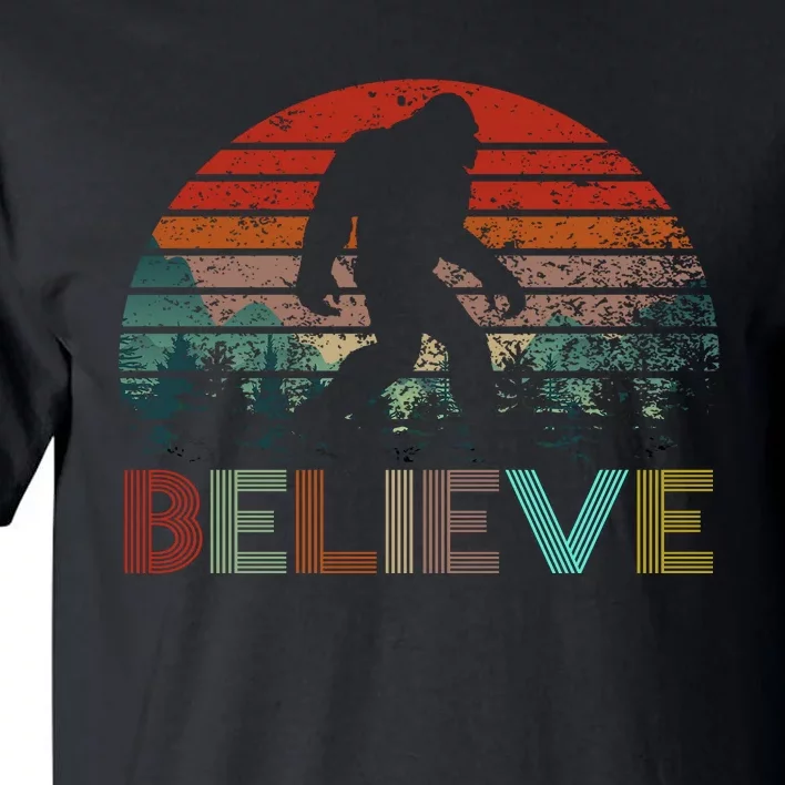 Believe Bigfoot Tall T-Shirt