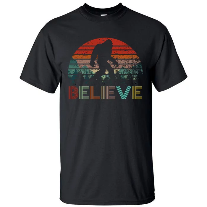 Believe Bigfoot Tall T-Shirt