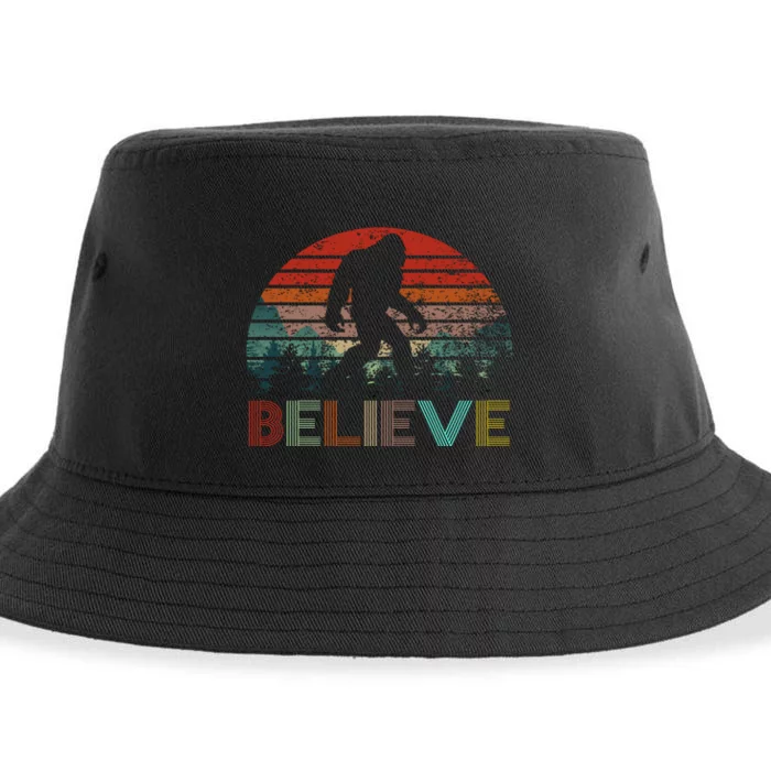 Believe Bigfoot Sustainable Bucket Hat