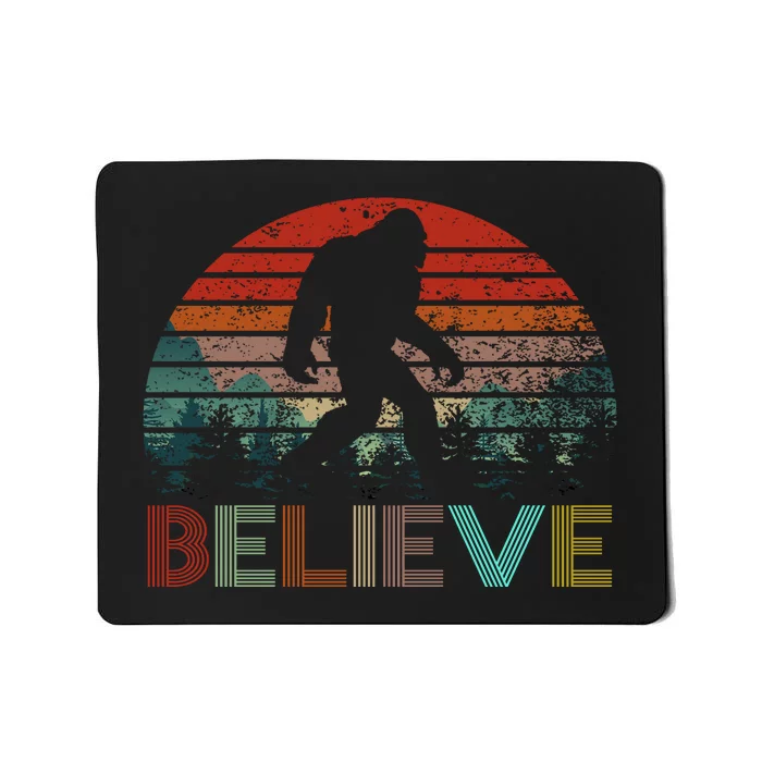 Believe Bigfoot Mousepad