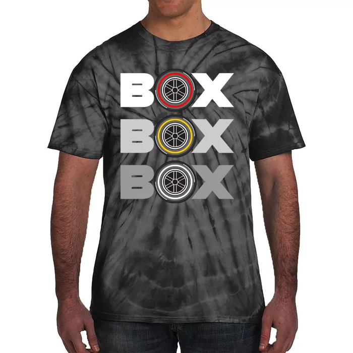 BOX BOX BOX Tie-Dye T-Shirt