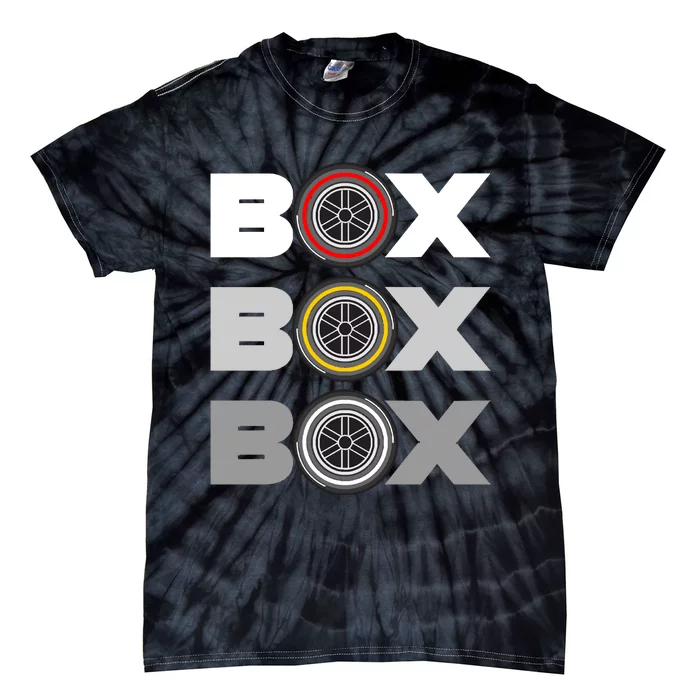 BOX BOX BOX Tie-Dye T-Shirt