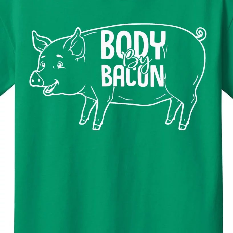 Body By Bacon Graphic Kids T-Shirt