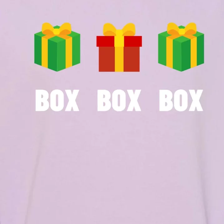 Box Box Box F1 Christmas Classic Garment-Dyed Sweatshirt