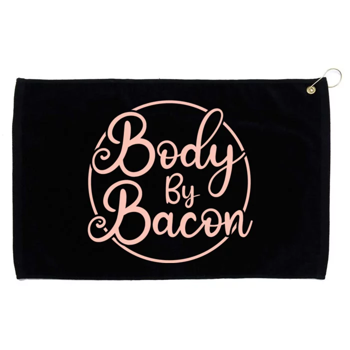 Body By Bacon Graphic Grommeted Golf Towel