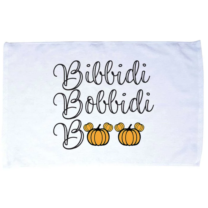 Bippity Boppity Boo Pumpkin Halloween Microfiber Hand Towel