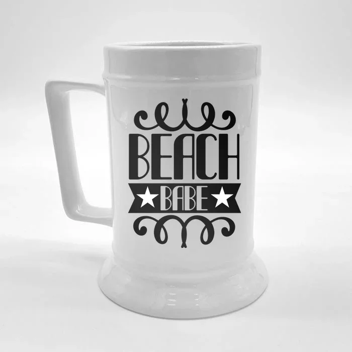 Beach Babe Front & Back Beer Stein