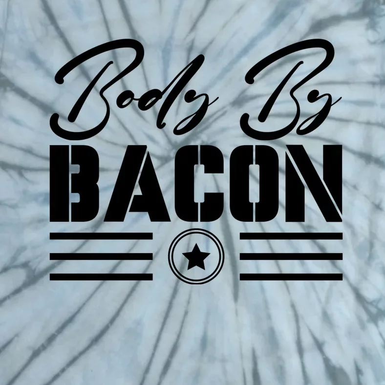 Body By Bacon Graphic Tie-Dye T-Shirt