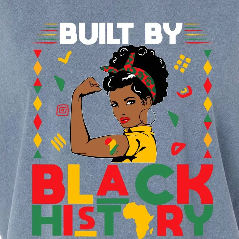 Built By Black History Black History Month African Garment-Dyed Women's Muscle Tee