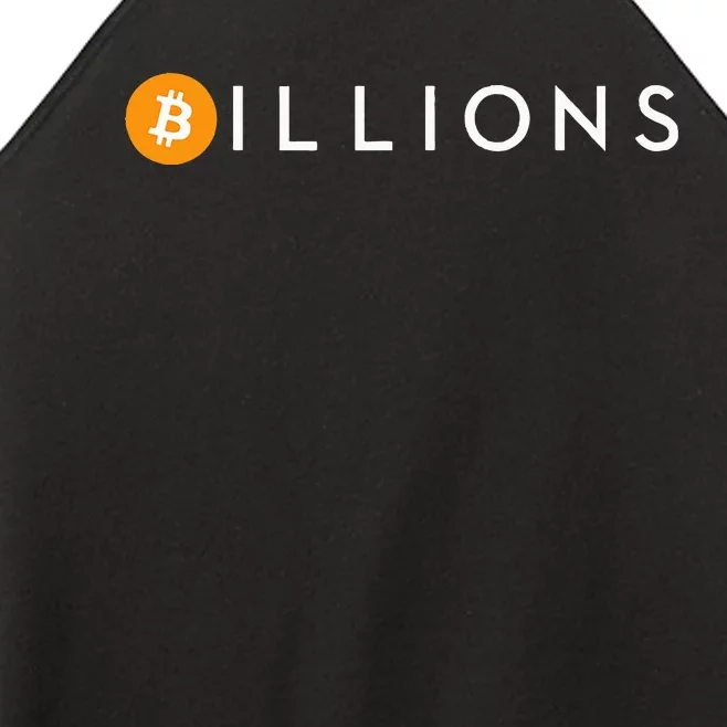 Bitcoin Btc Billions Women’s Perfect Tri Rocker Tank