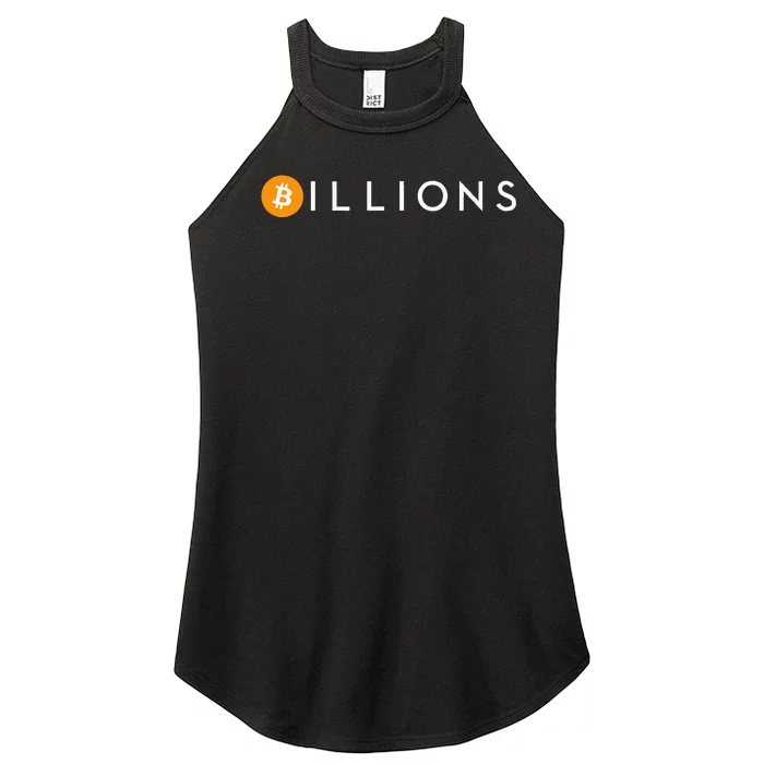 Bitcoin Btc Billions Women’s Perfect Tri Rocker Tank