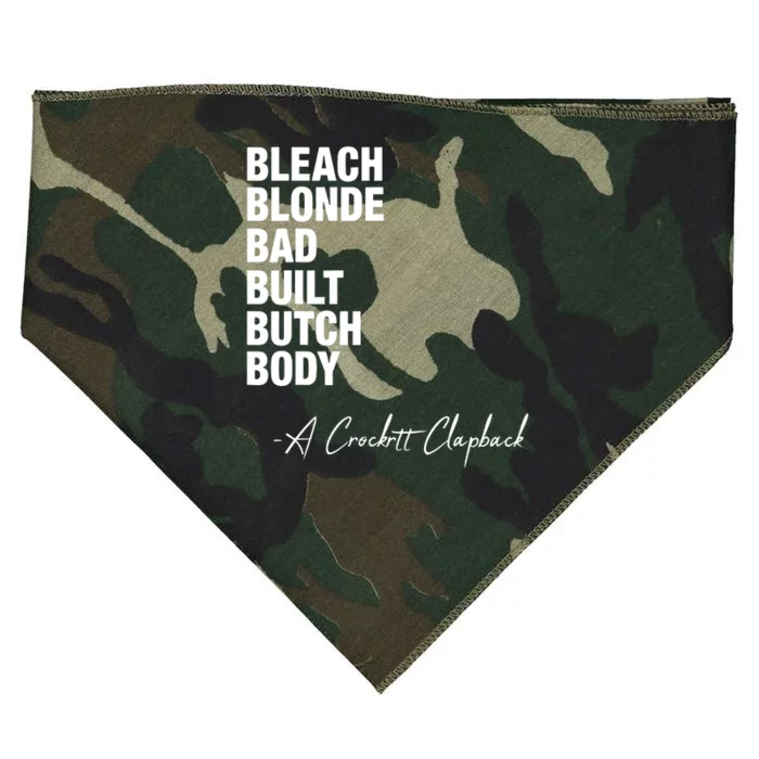 Bleach Blonde Bad Built Butch Body USA-Made Doggie Bandana