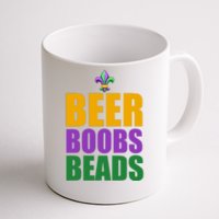 Beer Boobs Beads Mardi Gras Celebration Coffee Mug